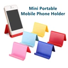 Универсальный настольный мини-держатель для мобильного телефона, аксессуар карамельного цвета мобильный телефон, для IPhone, Samsung, Xiaomi, Huawei