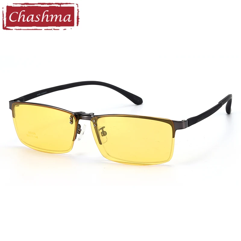 Мужские очки по рецепту Chashma магнитные поляризационные линзы с магнитным зажимом