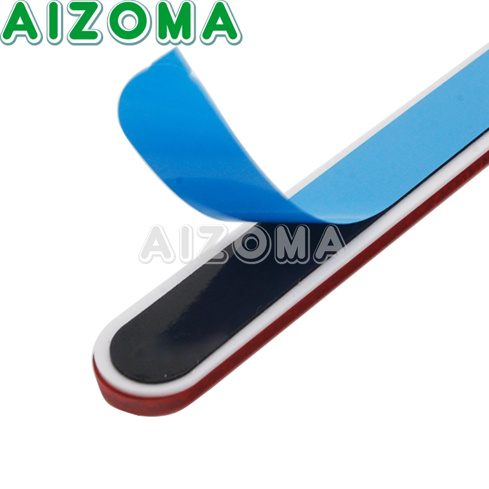 Отражающая наклейка на переднюю ножку вилки 2 шт. предупреждающая отражающая для