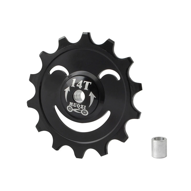 

12/14T Sealed Bearing Jockey Wheel Rear Derailleur Pulley Aluminum Positive Rear