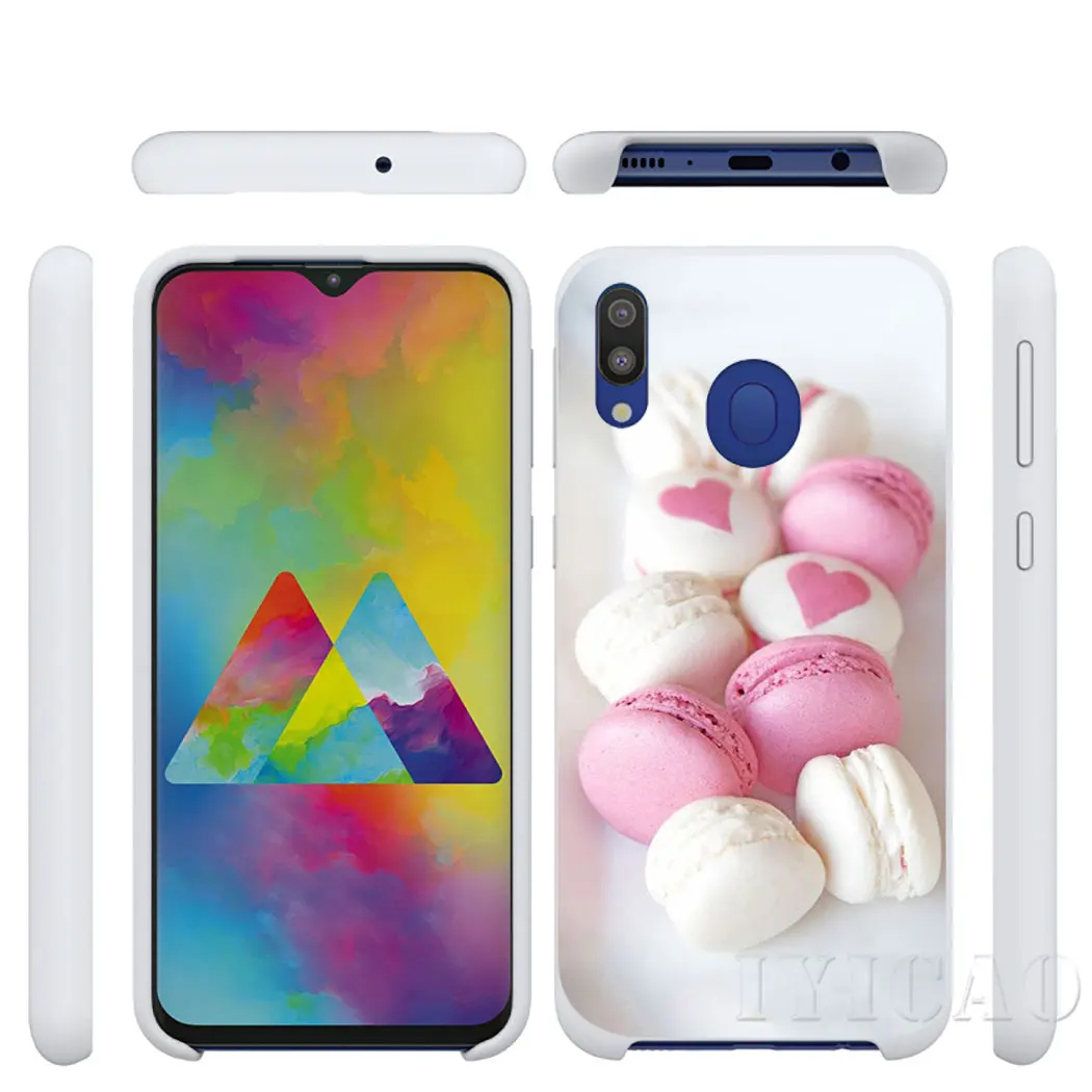IYICAO еда пончик с надписью don't worry be happy жесткий чехол для телефона samsung A2 A20e A70s J4 J8
