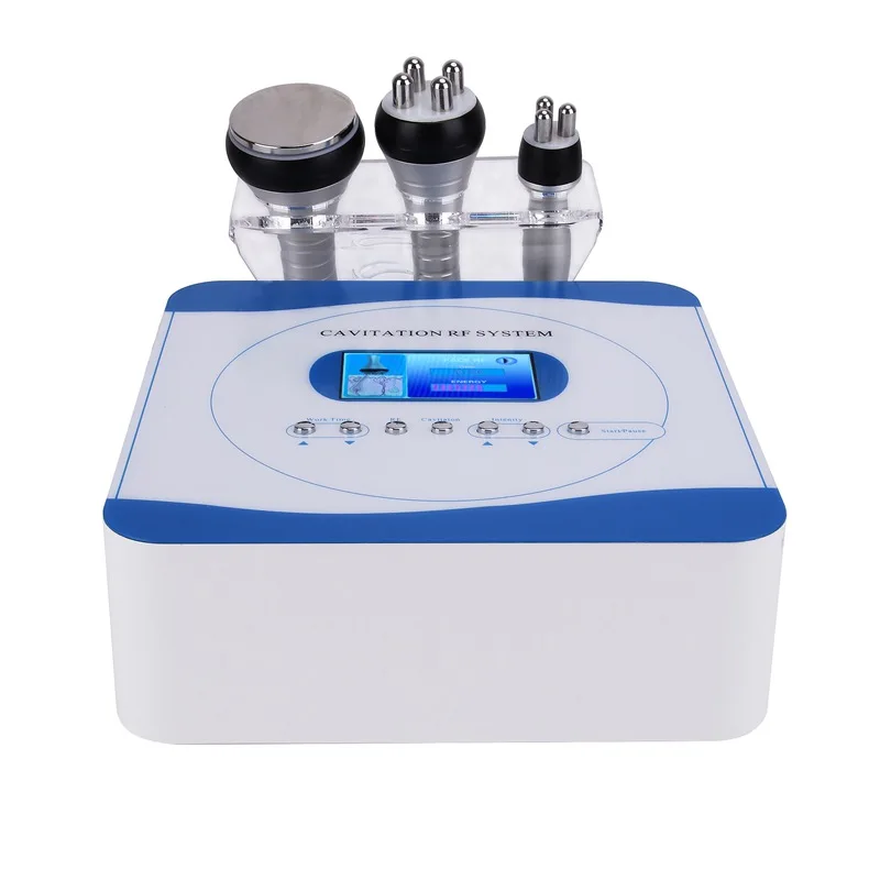

40K RF Ultrasonic Facial Beauty Machine Fat Burner Therapeutic Ultrasound Led Light Therapy Slimming Machine Facial Massager