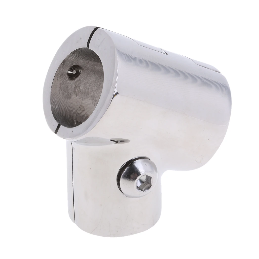 

316 Stainless Steel Boat Marine Handrail Fitting 60 Degree Tee 1" 25mm