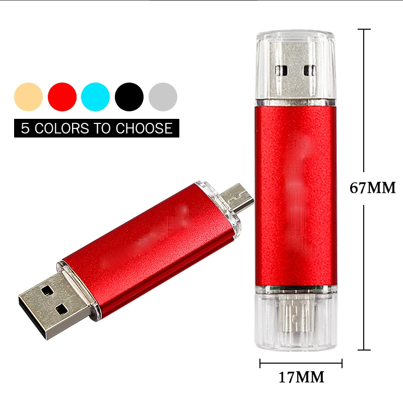 Cle USB 2 0 Флешка 128 ГБ GO OTG Usb флешка Type C Гб 64 32 16 8 для устройства C|USB флэш-накопители| |