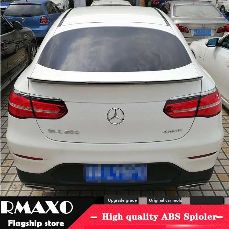 Спойлер для Benz glc coupe 2016 2017 высококачественный материал ABS заднее крыло автомобиля