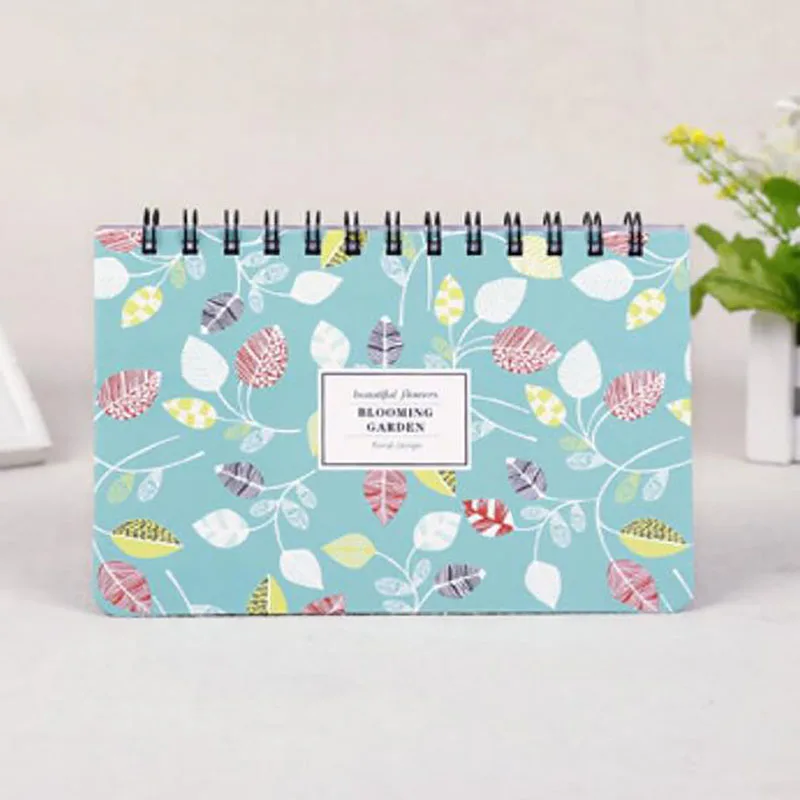 Kawaii Cartoon Coil Creative Small Notebook Fresh Portable Mini Notepad Stationery Book Student Gift | Дом и сад