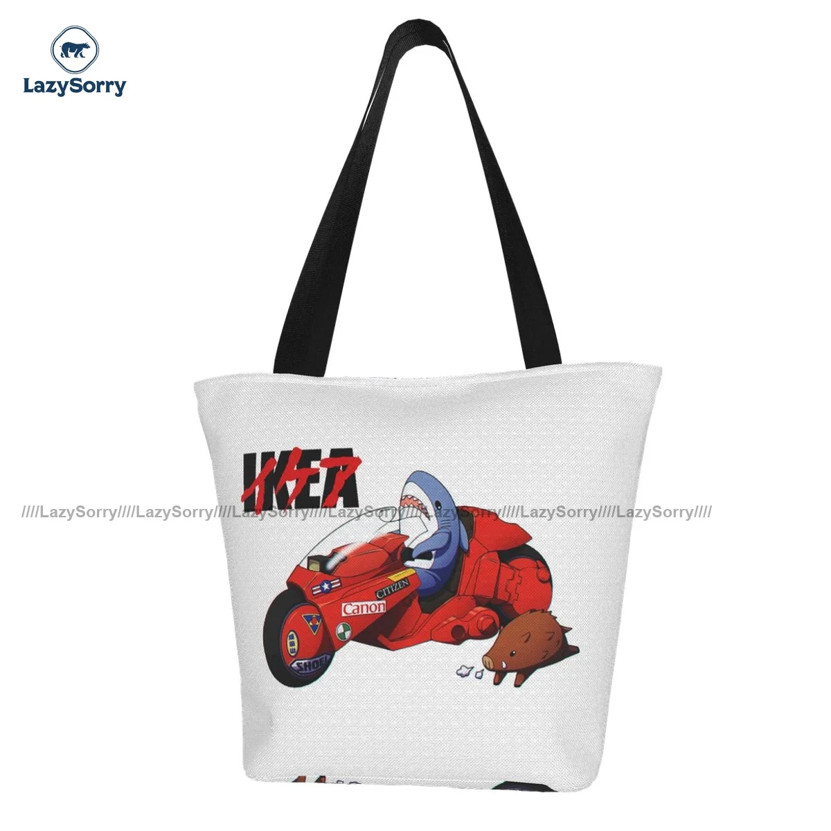 

Devilman Crybaby Shopping Bag Gift Stylish Handbag Cloth Travel Female Bags