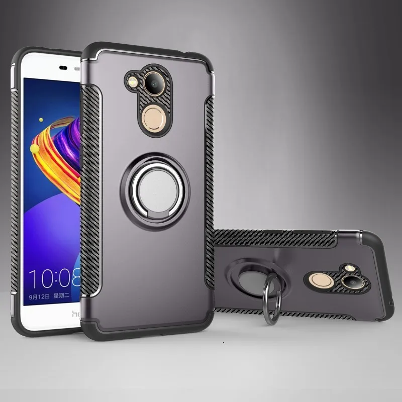 Чехол-кольцо для huawei Honor 6C Pro, автомобильная подставка, магнитный присоска, чехол, Honor6c 6 c V9 Play, Ультратонкий Мягкий ТПУ чехол-держатель