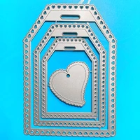 yinise scrapbook metal cutting dies for scrapbooking stencils tags diy paper album cards making embossing die cut cuts tool mold