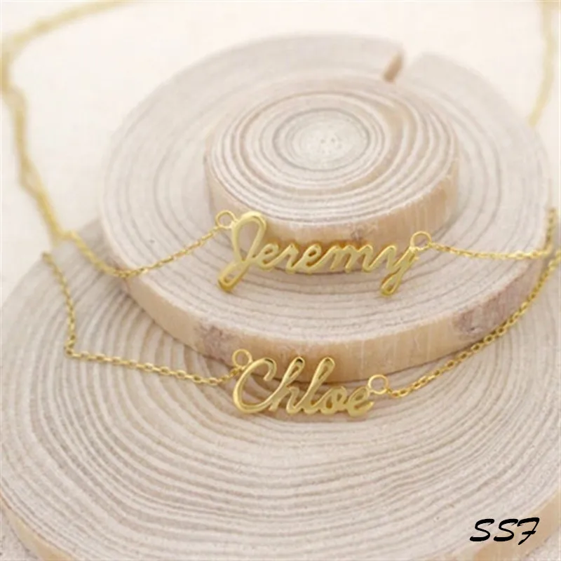 

Double Chain Name Necklace Personalized Layer Name Necklace Dainty Names Jewelry Children Names Necklace Mothers Gift