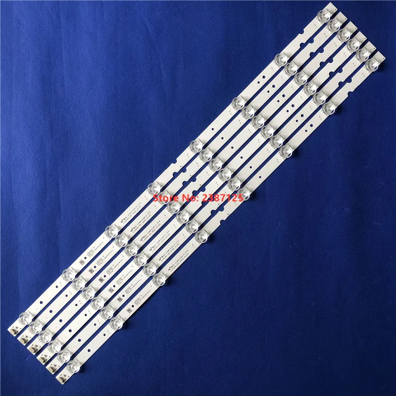 

4set=24pcs LED backlight strip for TOSHIBA 65P65US TCL 65S421 65HR330M08A1 4C-LB6508-HR01J PF01J JL.D65081330-365AS-M