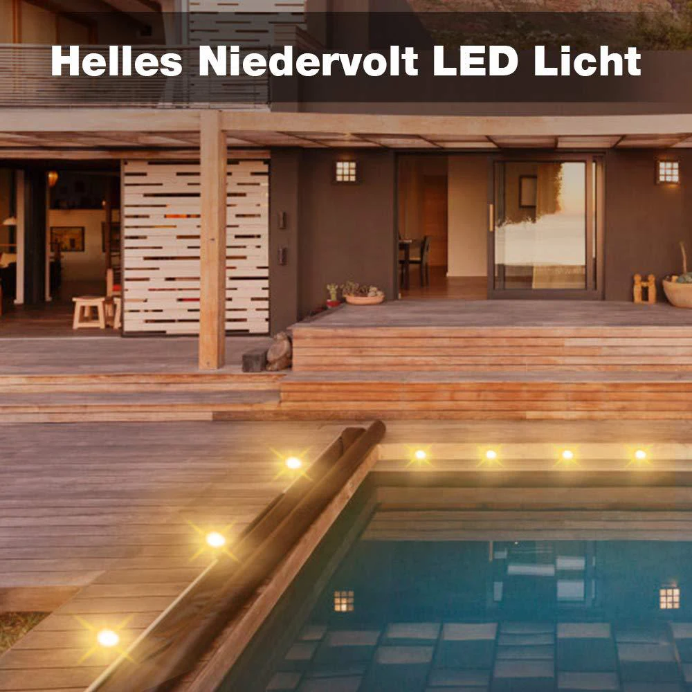 Светодиодный палубный светильник 12 В постоянного тока подземный садовый