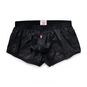 Мужское нижнее белье, трусы-боксеры, однотонное Мужское нижнее белье, боксеры, летние тонкие гей-трусы