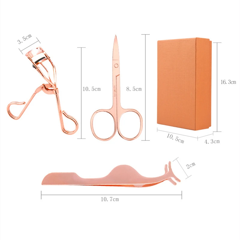 Набор для завивки ресниц из нержавеющей стали зажим бровей щипцы ножницы