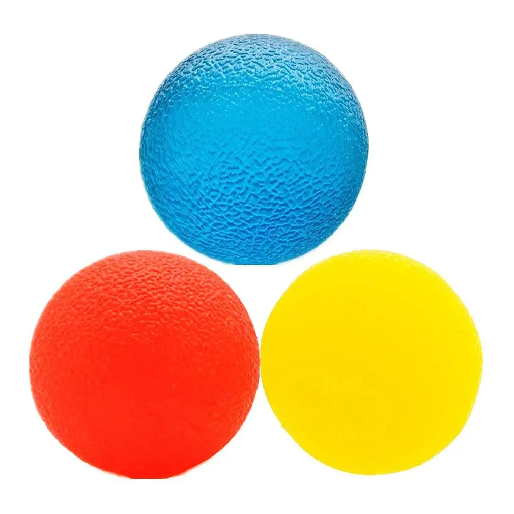 

3Pcs Multiple Stress Relief Balls Resistance Therapy Exercise Gel Squeeze Balls Kits For Hand Wrist Muscles Grip Strengthening