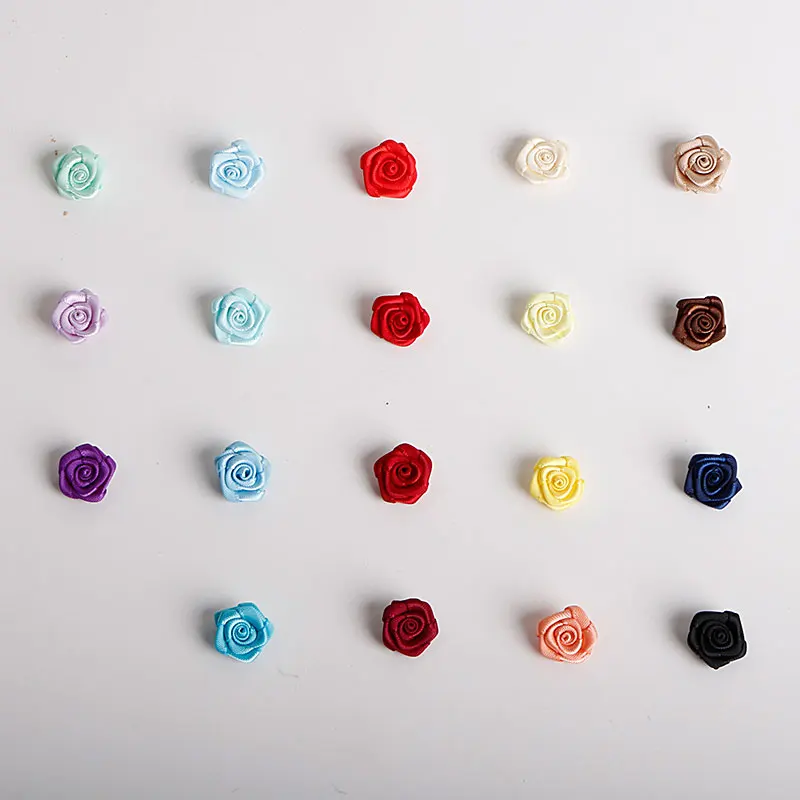 10 шт. высококачественные нашивки с розами аппликация в виде цветов тканевые