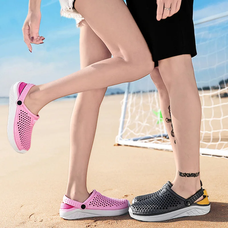 

Sandals for Women Men Breathable Beach Shoes Fashion Garden Clog Aqua Shoes Trekking Wading Size 36-45