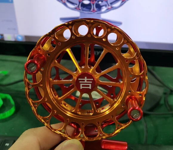 

Metal Flywheel Raft Wheel High Speed Bearing System Front Wheel Reel Fishing Seaknight Rapid