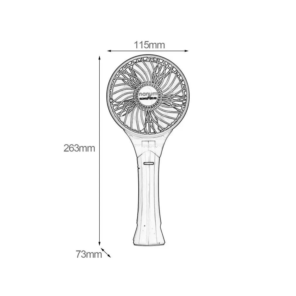 

Compact Size Battery Operated USB Power Handheld Mini Fan Home Office Electric Personal Fan Cooler Fan Best Gift Drop shipping