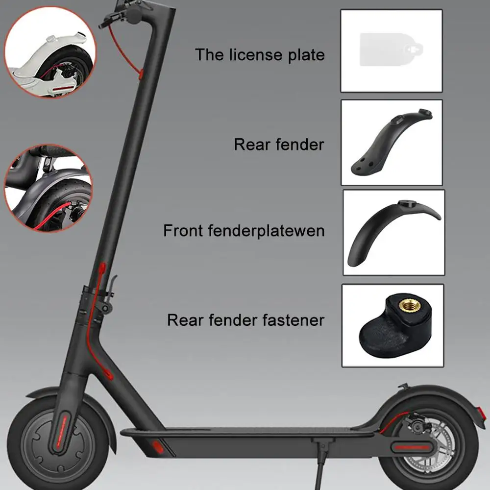 Наружные передние и задние крылья запасные части для электрических скутеров Xiaomi