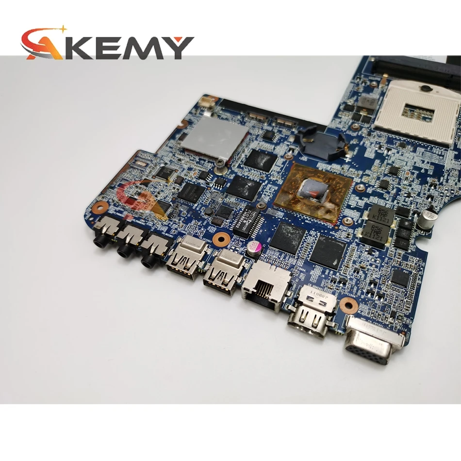 Akemy DV6-6000 motherboar 665341-001 для ноутбука HP pavilion DV6 DV6T исходный тест материнская плата 8 *