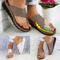 women sandals comfy platform flat sandals women shoes ladies woman sandalie sandal orthopedic bunion corrector free shipping