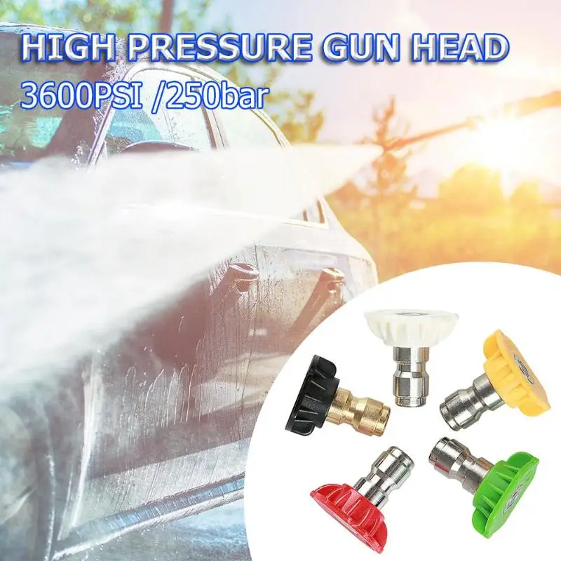 5 шт. насадка для мытья снежной пены высокого давления 2 GPM 0-40 градусов 3600