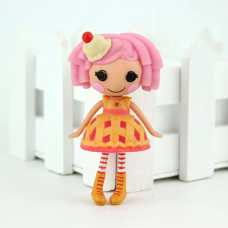 Новое поступление мини 3 дюймов MGA куклы Lalaloopsy Мини Куклы для девочки игрушка театр свой уникальный стиль