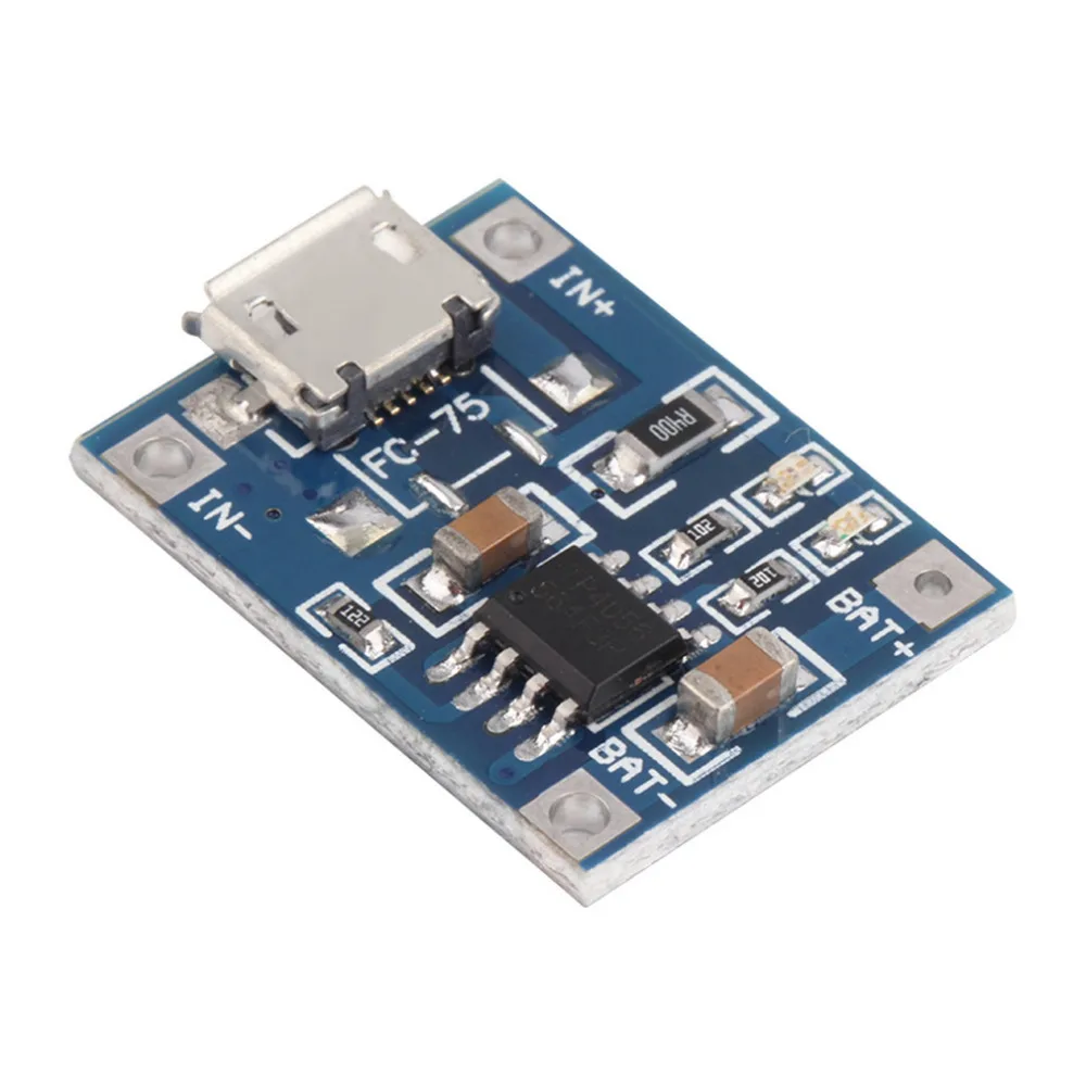 Миниатюрный зарядный Модуль TP4056 5 В MICRO USB литиевая батарея оптовая