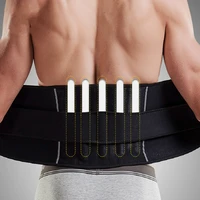 lumbar waist support brace belt lower back waist double pull adjustable back pain relief waist gym fitness belt weight loss band