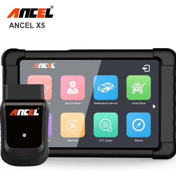 Автомобильный сканер ANCEL X5 OBD2 многоязычная система для диагностики автомобиля с