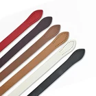 Кожаные ручки, прочные сумки через плечо, съемный ремень для женщин и девочек, ручка в форме листа, ручная работа, Сменный ремень для женской сумки, 60 см