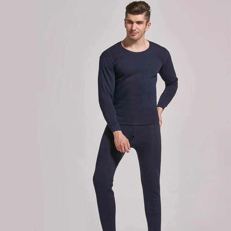 

Thermal Underwear Men Long Johns Sets Fleece Thick Solid Winter Thermo Underwear Winter Underwear Set Keep Warm Clothing