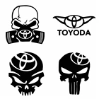 Красочные наклейки на автомобиль с логотипом TOYOTA, для Шевроле Круз, спортивный Стайлинг, Автогонки, декоративные аксессуары