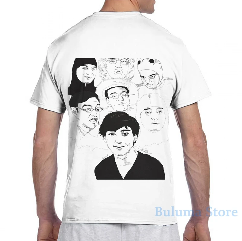 Мужская и женская футболка с рисунком Filthy Frank модная скетчей топы для мальчиков