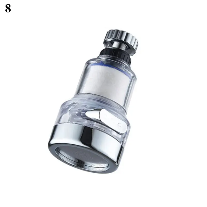

Swivel Kitchen Sink Faucet Aerator Solid Copper High-Pressure Faucet Spray Head Leak-Proof Super Nozzle Filter Adapter