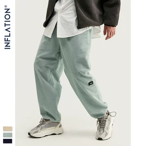 Брюки мужские, зимние, вельветовые, с резинкой на талии, 93345 Вт