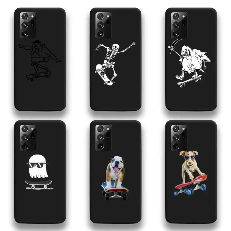 

funny Sport skate board Phone Case For Samsung Galaxy Note20 ultra 7 8 9 10 Plus lite M51 M21 M31S J8 2018 Prime