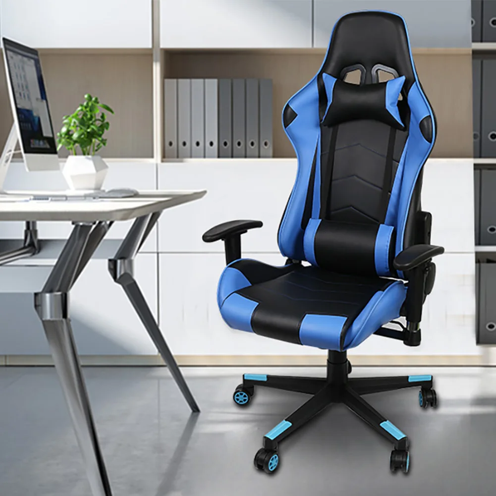 

Computer Chair Ergonomic Computer Gaming Chair Racing High Back Soft PU Leather Adjustable Angle 360 Degree Swivel стул компьюте