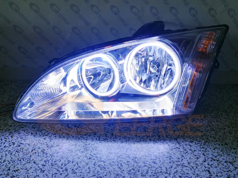 Для Ford Focus II Mk2 2004 2005 2006 2007 2008 Европейская фара отличная ультра яркая COB комплект