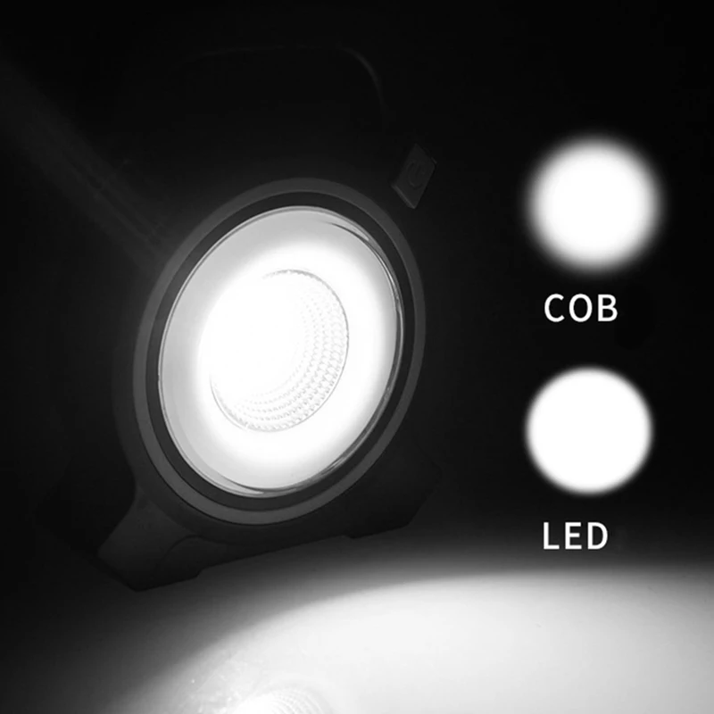 50 Вт Портативный перезаряжаемый светодиодный прожектор на солнечной батарее