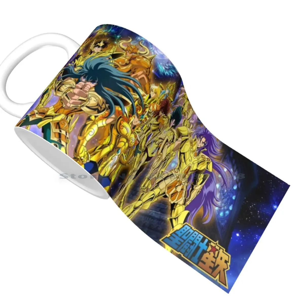 Керамические кружки Saint Seiya кофейные чашки кружка для чая с молоком манга аниме