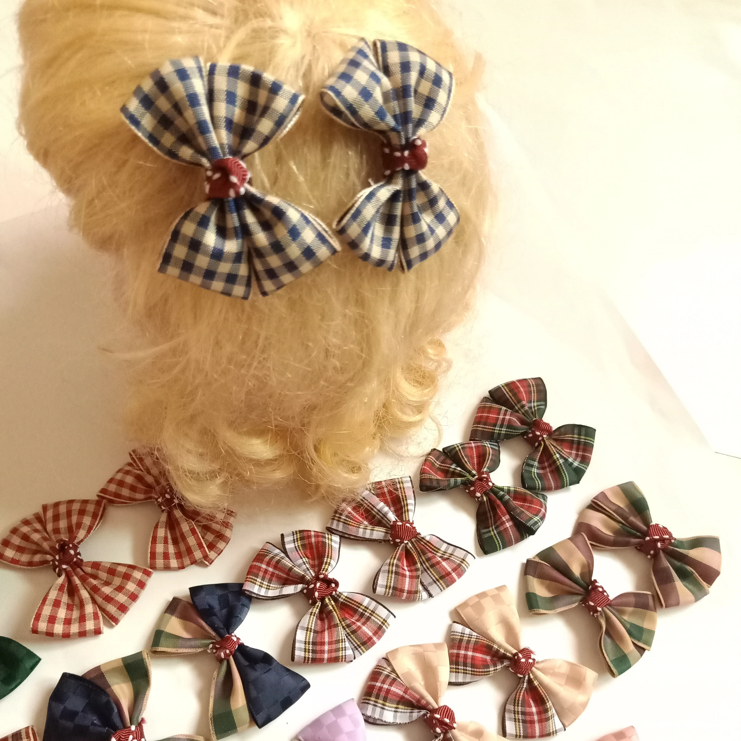 2 шт./компл. банты для волос аксессуары заколки ручной работы головной убор