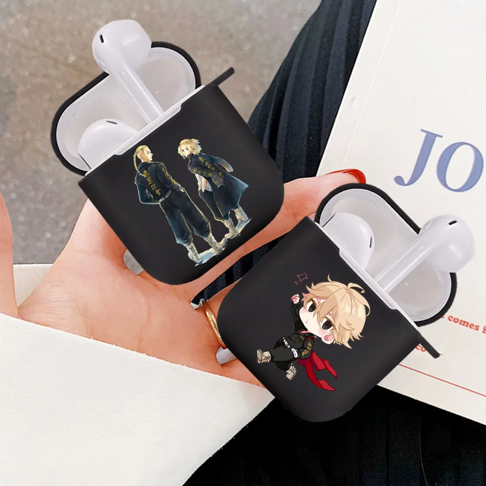 

2021 Cover for Airpods 1/2 Earphone Tokyo Revengers Manjiro Sano Cute Protector Fundas Airpods Case Air Pods Charging Box Bags
