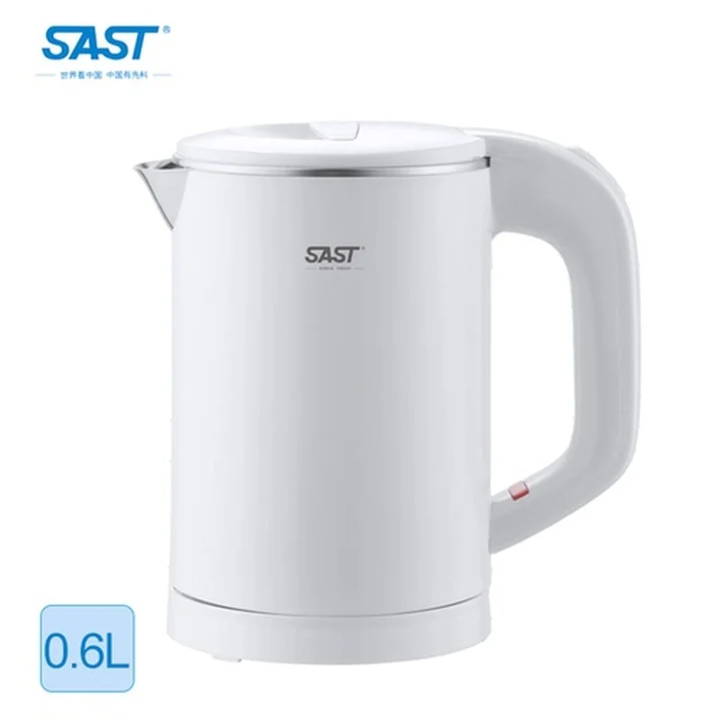 

White Electric Water Kettle Fast Small Stainless Steel Electric Kettle Samovar Kitchen Appliances Bouilloire Eco Friendly EH50EK