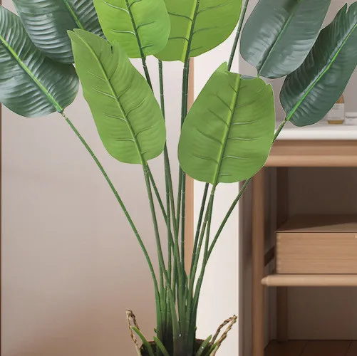 220 см супер большой искусственный банан ветка тропический зеленый Редкие