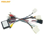 FEELDO автомобильная аудиосистема Android 16Pin проводной кабель адаптер с Canbus для Toyota Prado 2021