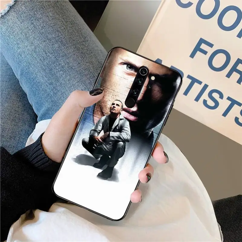 

NBDRUICAI American TV show Prison Break Phone Case cover Shell for Redmi Note 8 8A 7 6 6A 5 5A 4 4X 4A Go Pro Plus Prime