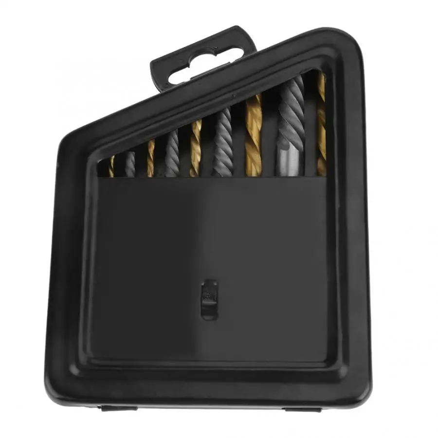 Сверло 10 шт. шнековый экстрактор и левосторонние кобальтовые Сверла Набор для