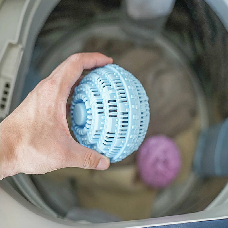 Reusable Laundry Cleaning Ball Magic Anti-winding Clothes Washing Products Machine Wash Washzilla Anion Molecules Tools | Дом и сад